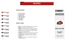 Desktop Screenshot of bushes.com